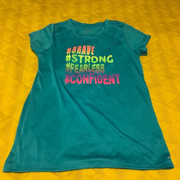 Girls’ Workout Tee - Picture 1 of 2